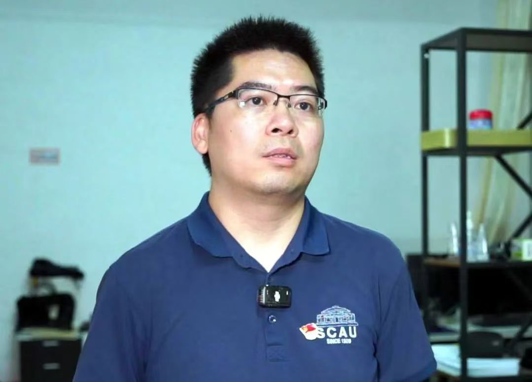 徒手破車救人的好心人鐘威。圖片來源：韶關發布官方微信