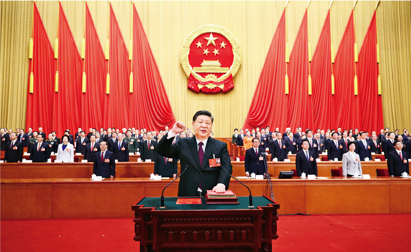 習近平：推進全面依法治國，發(fā)揮法治在...